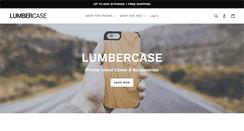 Desktop Screenshot of lumbercase.com